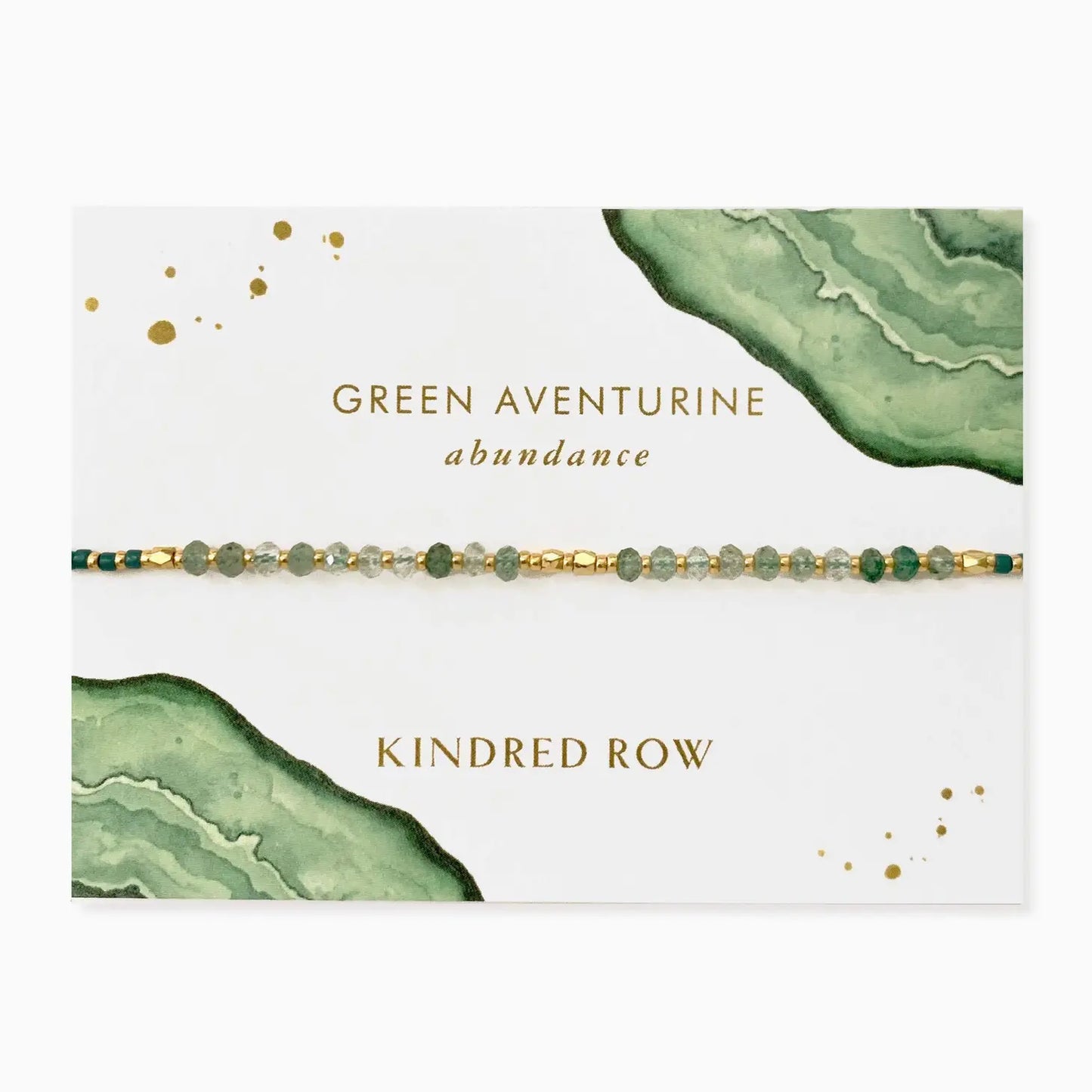 Green Aventurine Healing Gemstone Stacking Bracelet