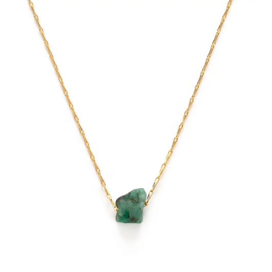 Emerald Healing Stones Necklace
