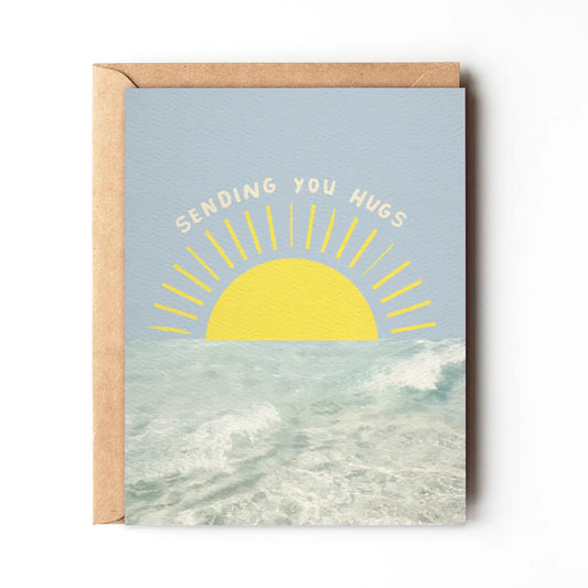 Sending Hugs - Thinking of You Greeting Card