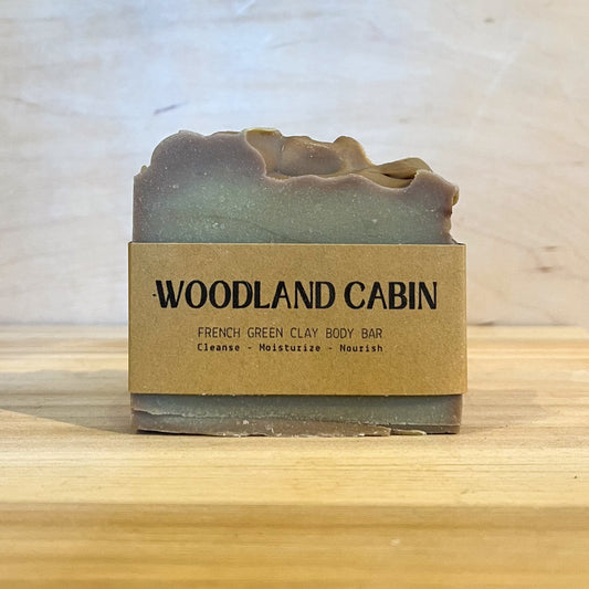 Woodland Cabin French Clay Body Bar Soap