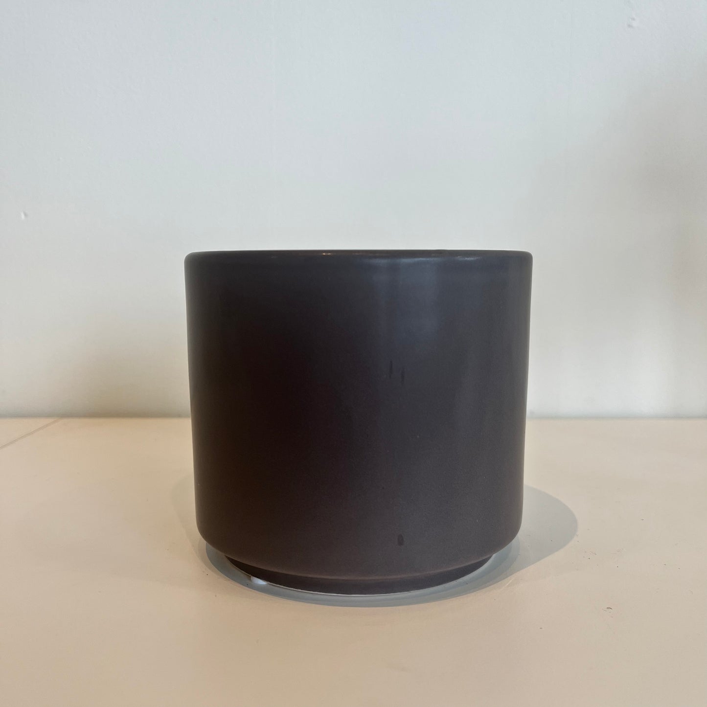 5in Cylinder Pot - Grey