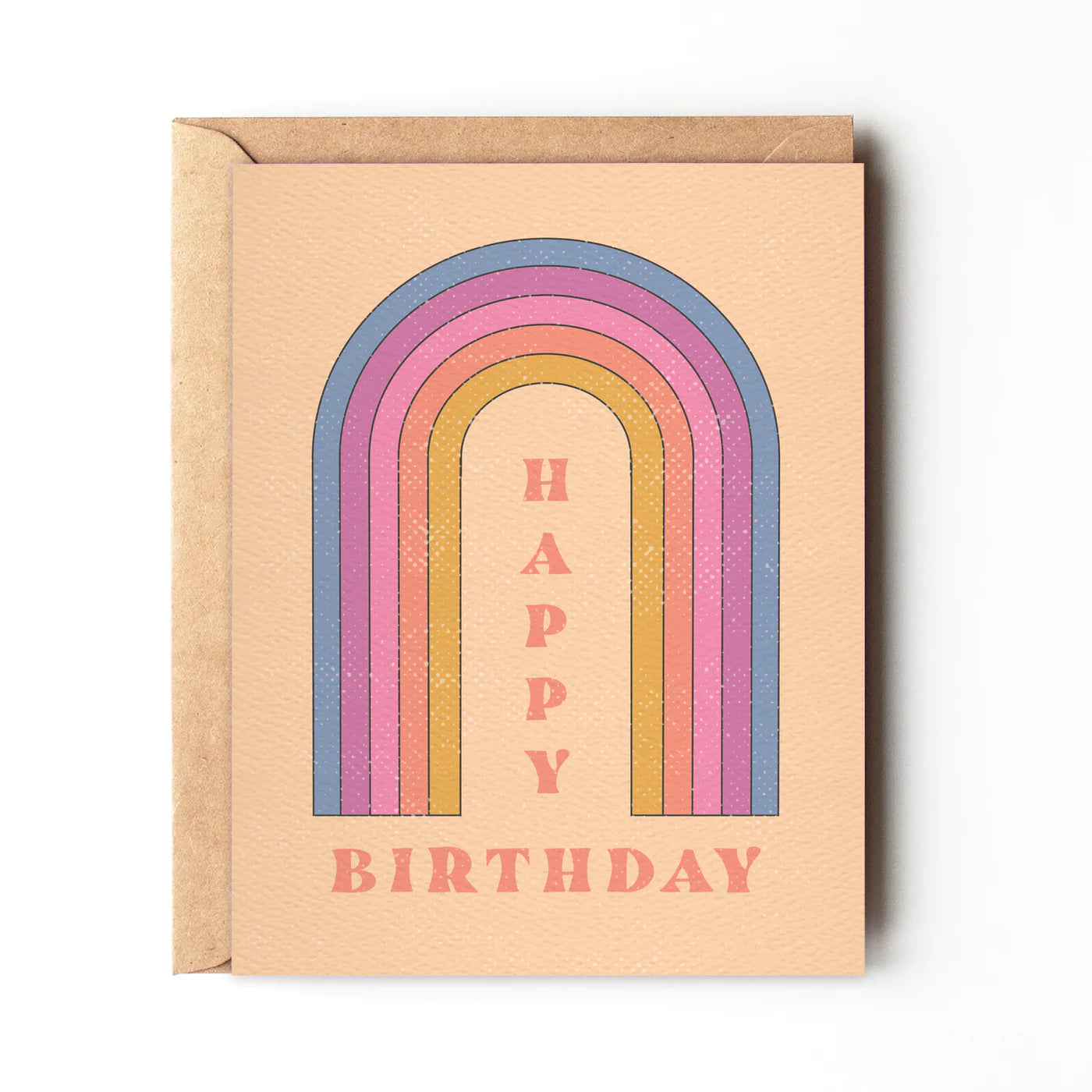 Happy Birthday - Rainbow Birthday Card