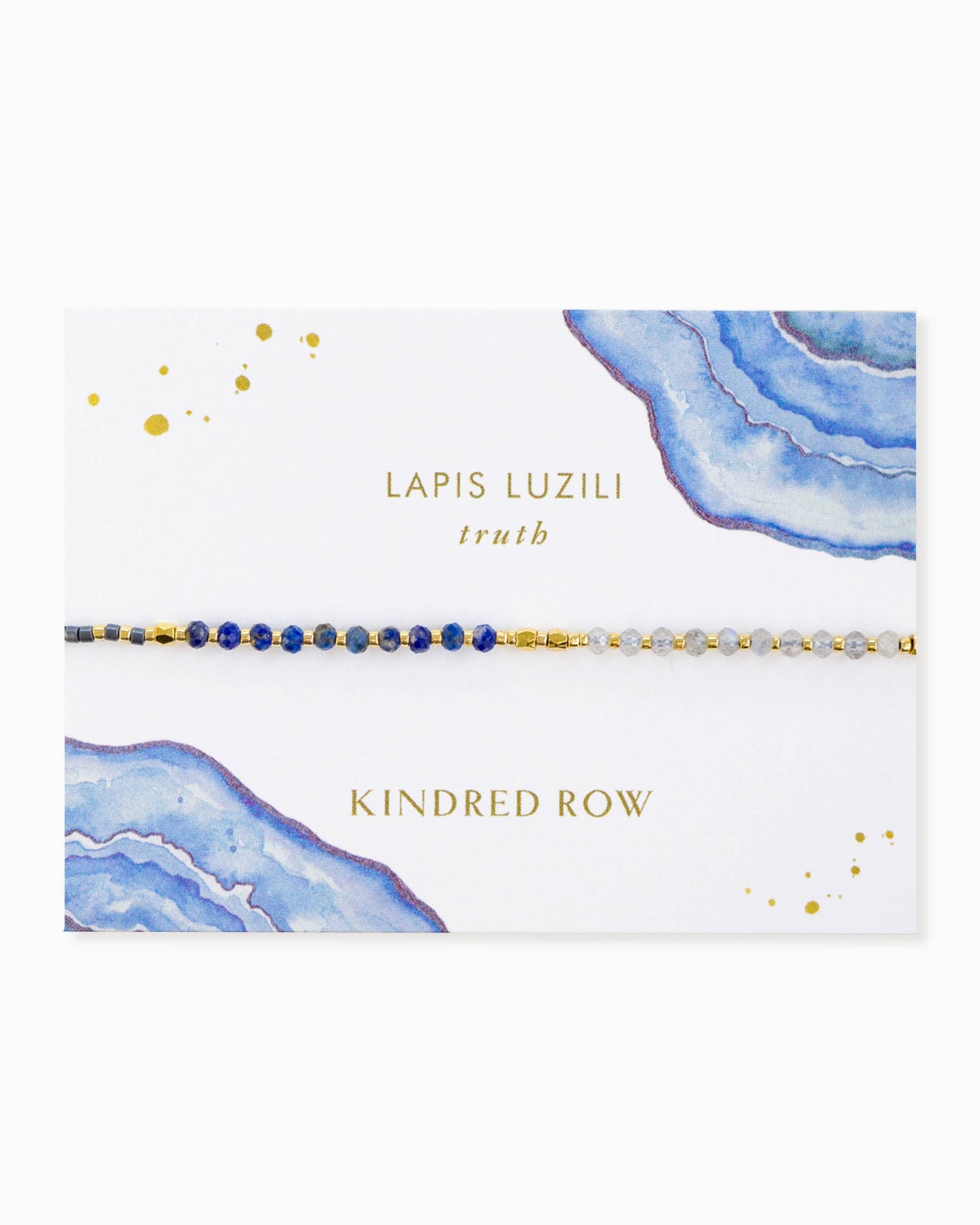 Lapis Lazuli Healing Gemstone Stacking Bracelet