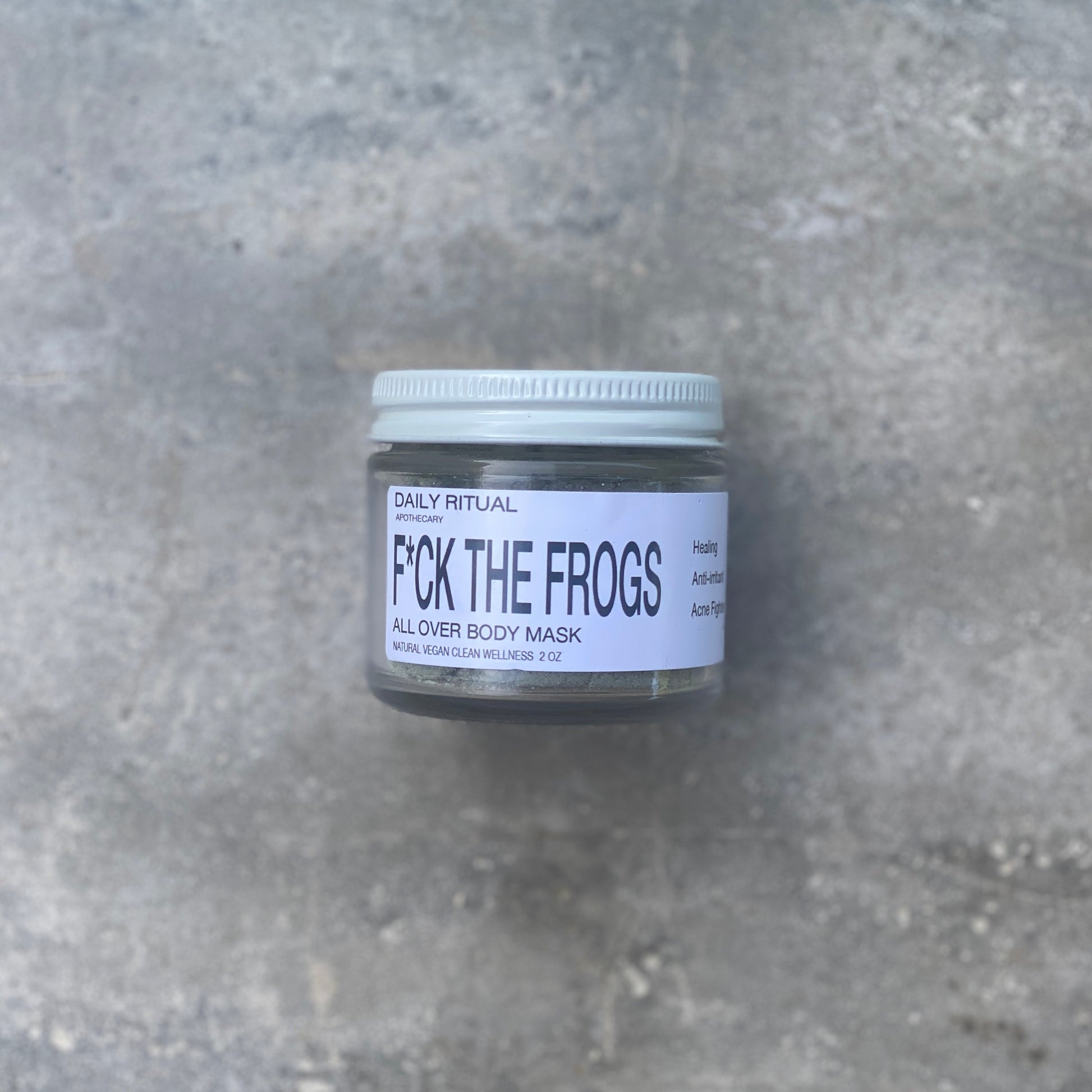 F*CK The Frogs - Healing Mask - Daily Ritual Apothecary